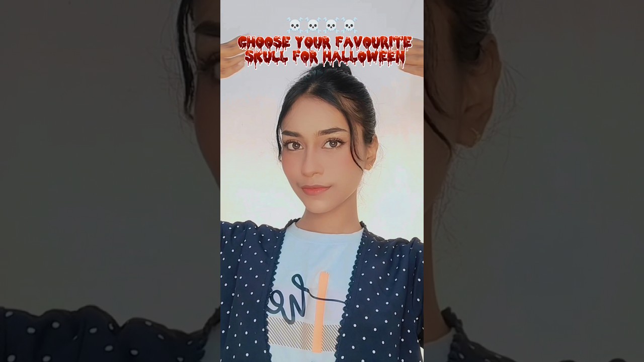 Halloween Skull Makeup ☠️🩸 #halloweeninspo #halloweenmakeuplook #makeupartist