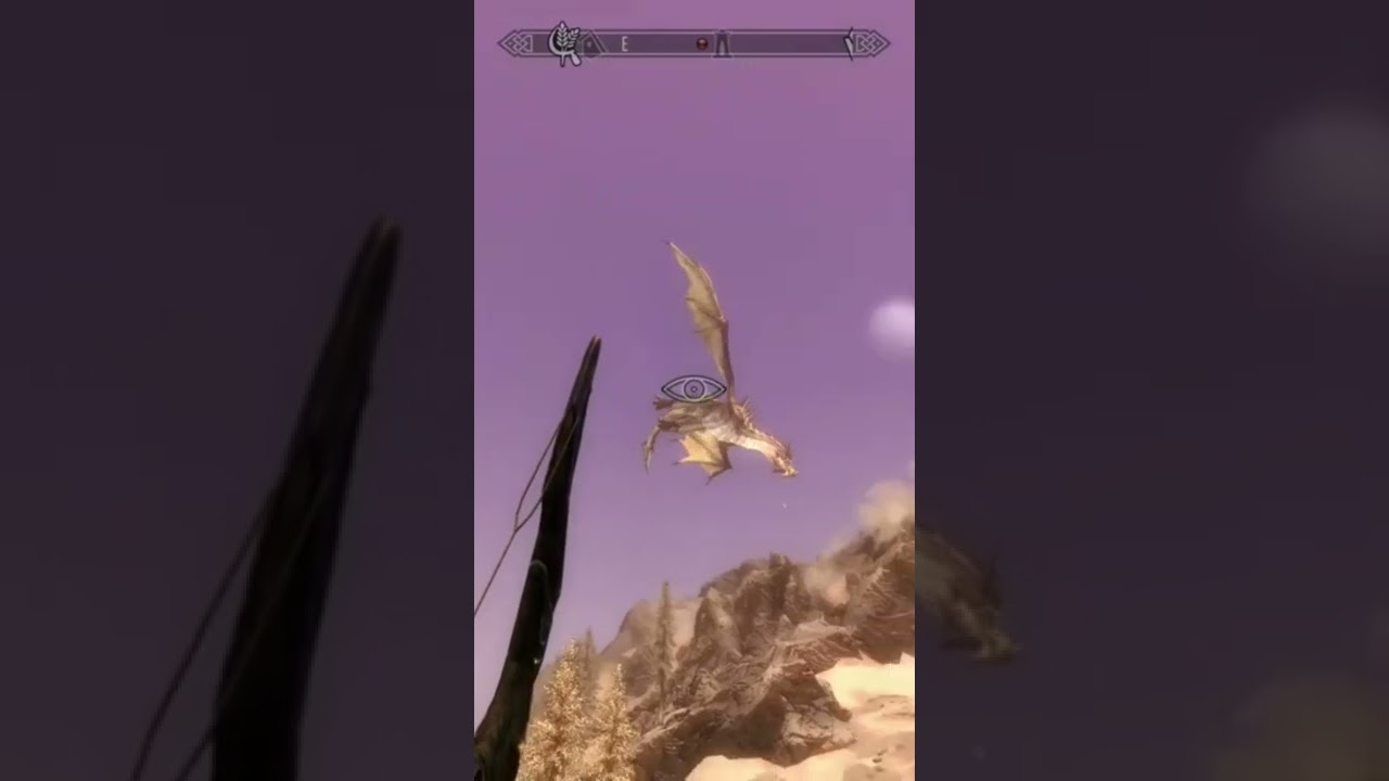 two dragons at once - Skyrim