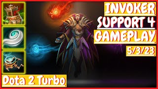 Invoker 5/3/23 [SUPPORT] [Gameplay DOTA 2 Turbo] 7.31