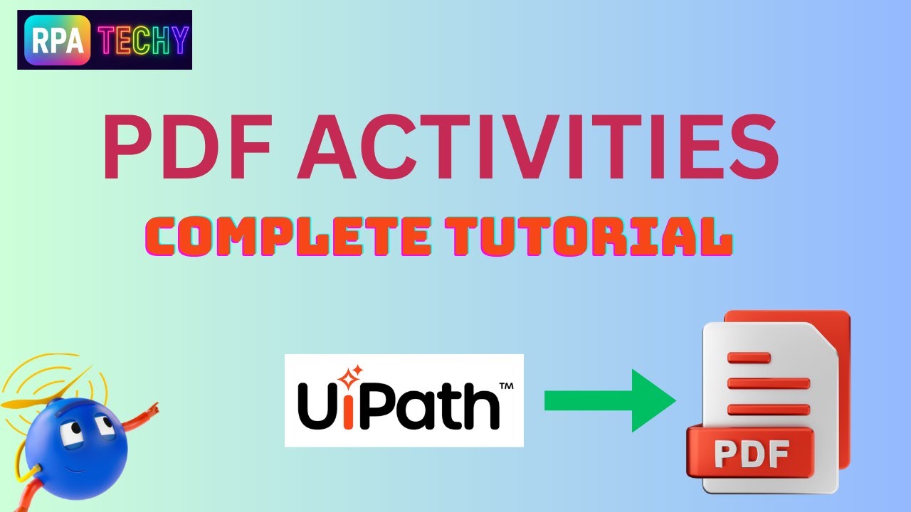 UiPath PDF Automation Tutorial | Invoice Extraction with Split Function ...