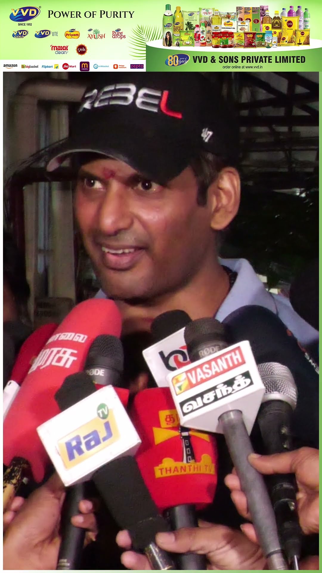 ஓரம்போ Thambi, Cycle-ல வந்த Vishal?'4 கோடி ரூபாய் காசு இருந்தா Cinema எடுக்காதீங்க..' Vishal