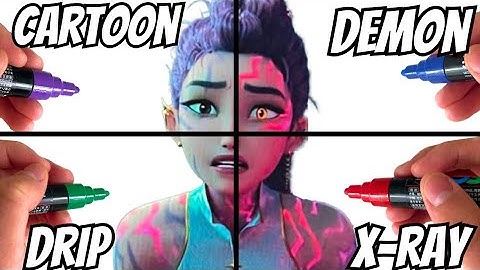 Drawing Rumi, But in 8 Different Art styles!