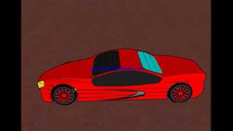 Sketchup car video animation