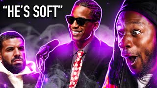 A$AP ROCKY DOESNT HOLD BACK AND SNAPS ON DRAKE!