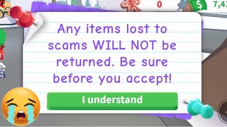 This NEW SCAM Is RUINING ADOPT ME...