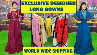 EXCLUSIVE DESIGNER LONG GOWN & SHARARA COLLECTIONS // WORLD WIDE SHIPPING - FASHION MANTRA