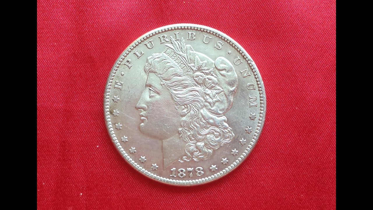 MORGAN SILVER DOLLAR 1878 - Mint San Francisco  - Доллар Моргана 1878 Серебро
