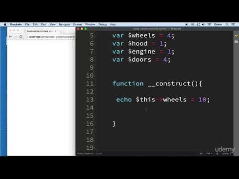 7 Constructors - OBJECT ORIENTED PHP INTRODUCTION- PHP COURSE CMS ...