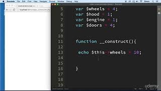 7 Constructors - OBJECT ORIENTED PHP INTRODUCTION- PHP COURSE CMS PROJECT