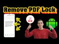 Remove PDF Password on Phone Easily (2025)