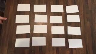 Sight Word Memory Game