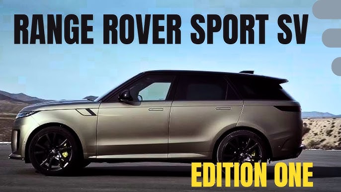 Der neue Range Rover Sport SV: Die Spitze moderner Luxus-Performance