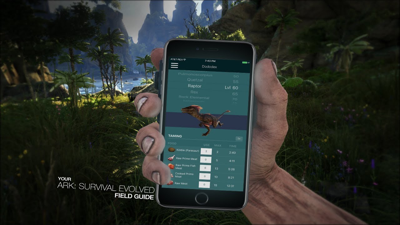 Карта существ арк мобайл