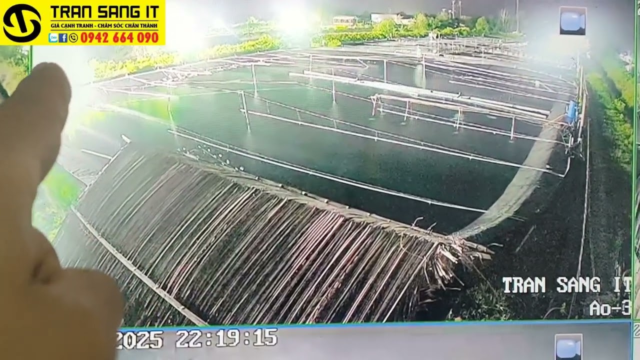 08 CAMERA CHUYÊN ĐÊM CHO FARM NUÔI TÔM CÔNG NGHIỆP | ẤP 4, HIỆP TÙNG | 0942664090