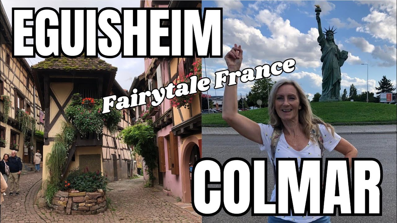 EGUISHEIM & COLMAR: The Most Beautiful Magical Villages in France! Alsace Region French Road Trip