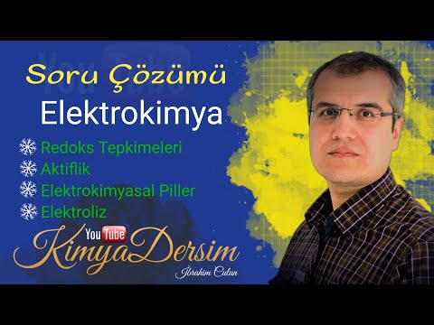 Elektrokimya Soru Çözümü / Full Tekrar / Son Hamle