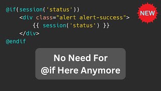 New in Laravel 10.38: @session Blade Directive