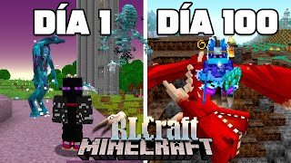 Pase 100 DÍAS en el MODPACK mas difícil de MINECRAFT........... (LLORE)