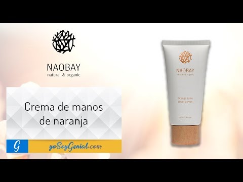 Crema de manos de naranja - Naobay | yosoygenial.com