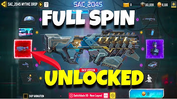 FULL SPIN ON NEW SAC_2045 MYTHIC DROP | MYTHIC SWITCHBLADE X9 & MOTOKO GHOST
