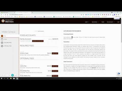 IC Parent Portal Tutorial: Fees and Revtrack