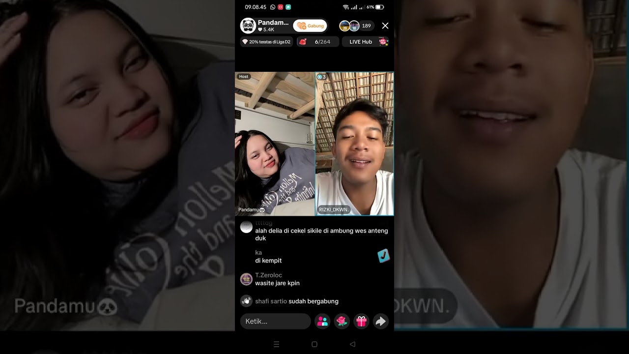 Mosok KENTOLE Delia Gedhe Duk 🤣❤️🤍