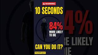 84% More Likely to Die if You Fail This Test #shorts #balancetest #seniorhealth #longevity