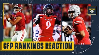 College Football Playoff Rankings: Ohio State in! MICHIGAN OVER MICHIGAN STATE!?!