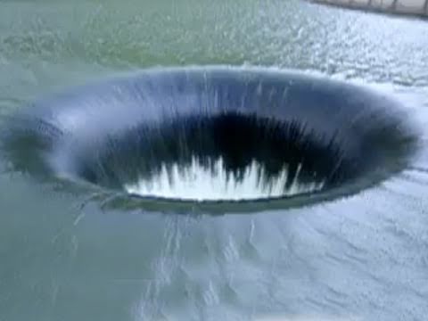 black hole in water