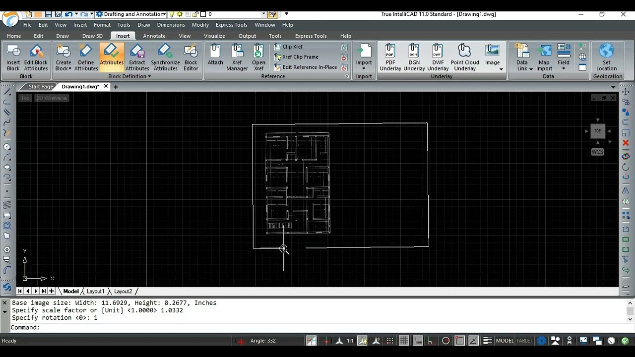 True intellicad 11 Pdf Underlay