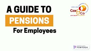 Automatic Enrolment Pension Communications - An Employee's Guide (PEN002)