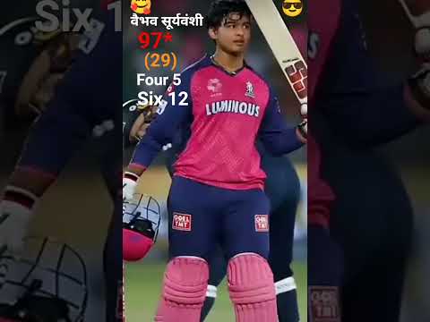 वैभव सूर्यवंशी की बेटिंग