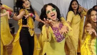 AAJ KAL TERE MERE PYAR KE CHARCHE #fundance / ladies dance/ easy steps on aaj kal tere/RETRO RITU'S