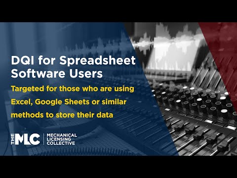 Data Quality Initiative (DQI) Webinar for Spreadsheet Software Users