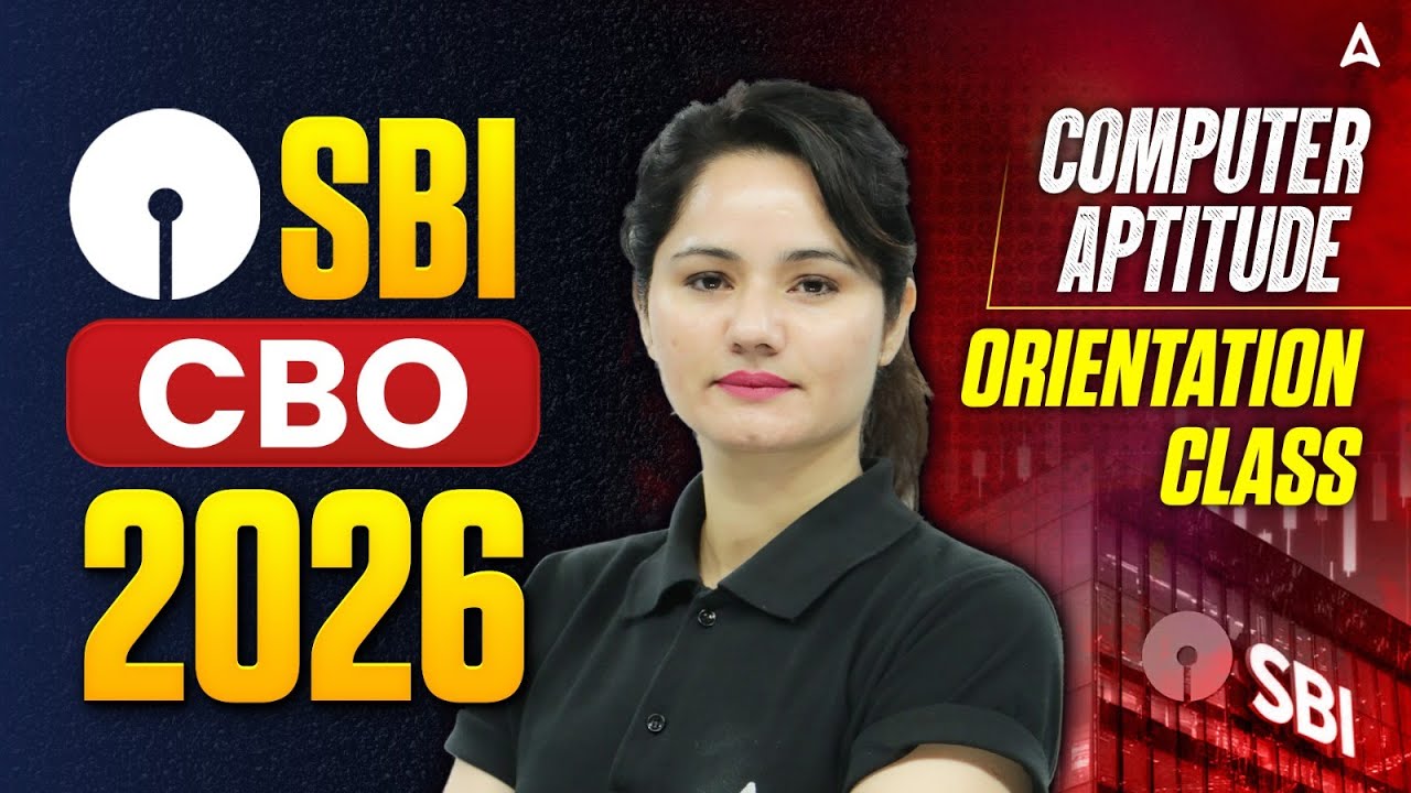 SBI CBO 2026 Computer Aptitude | Binary Logic, Flowcharts & Topics | By Neelam Mam