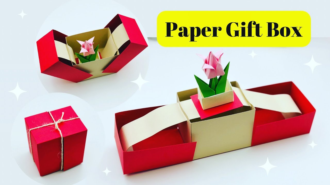 DIY paper gift idea/Origami Paper gift idea