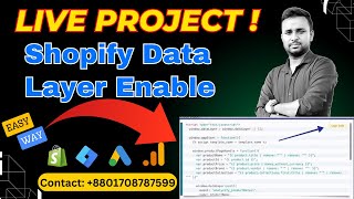 Advanced Shopify Tracking | How to Enable the Data Layer Step-by-Step Guide | Pappu Mollik