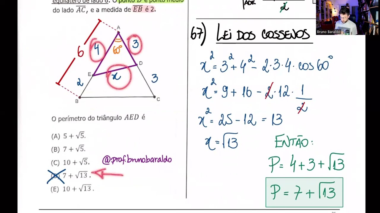 MATEMÁTICA UFRGS 2025 - MINHA RESOLUÇÃO E COMENTÁRIOS