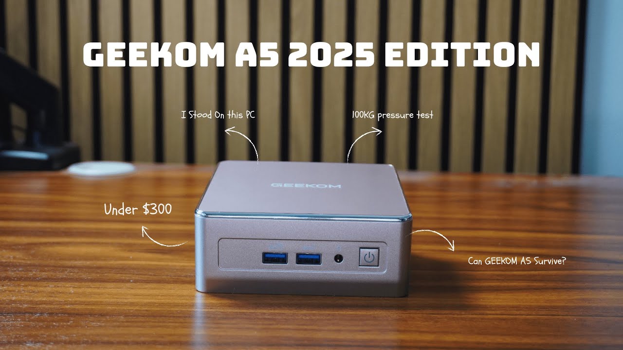 This $300 Mini PC Survived ME Standing on It!? (GEEKOM A5