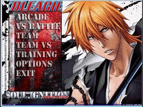 Bleach Soul Ignition Kyouraku Vs Sosuke Aizen 宗介愛染vs京楽 Youtube