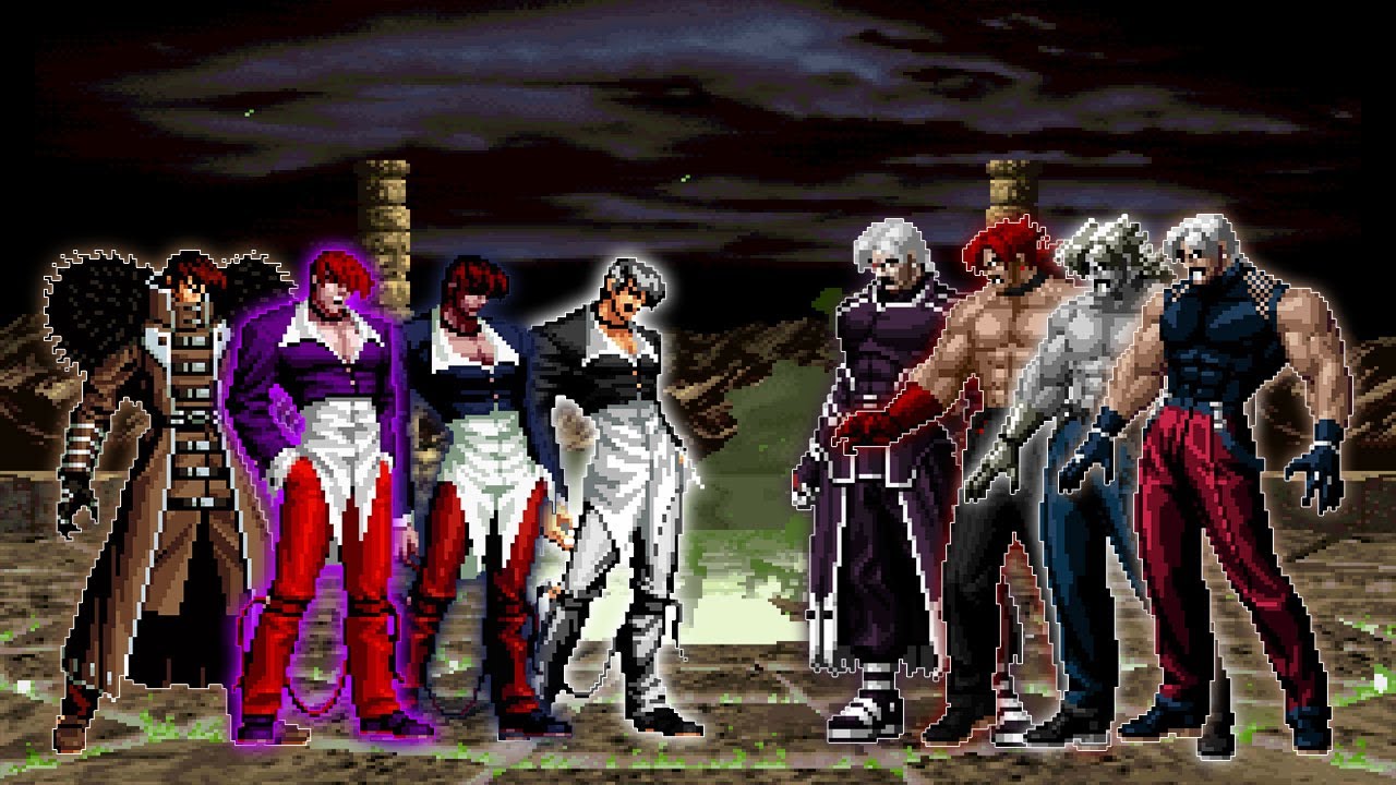 [KOF Mugen] Iori Yagami Team Vs Zero Rugal TeamX