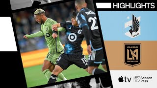 Minnesota United vs. LAFC | Eric Ramsay Era Begins | Full Match Highlights