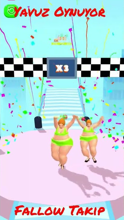 On Ch Play 3d Game Twerk Race Body Run Noob Vs Pro Vs Hacker