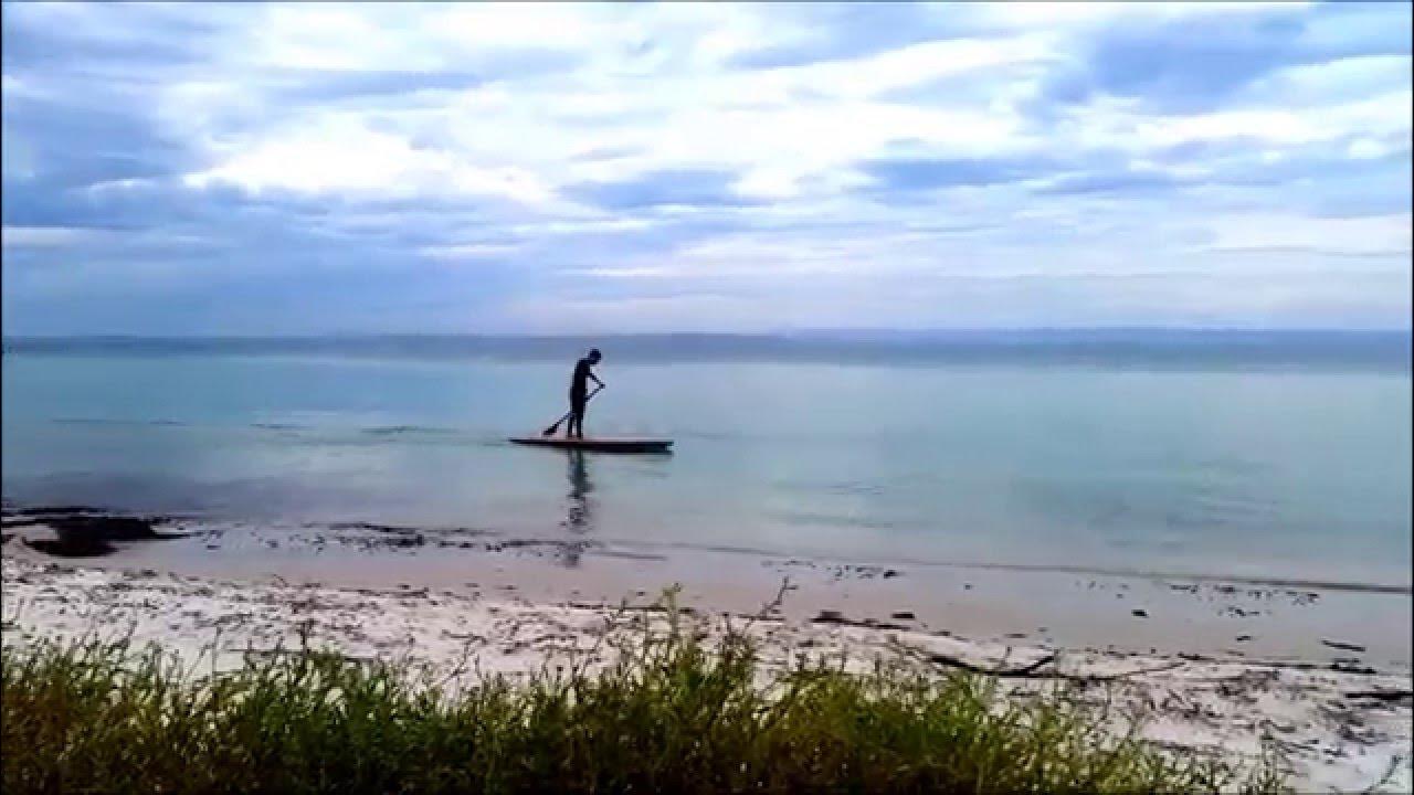 Stand Up Paddle Board, Long Beach Jervis Bay. YouTube