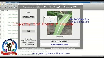Sugarcane Leaf Disease Detection Using Image Processing Matlab Project With Source Code