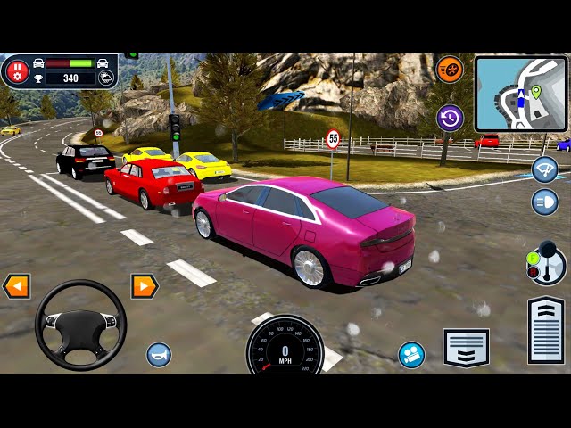 Car Driving School Simulator #33 Norway Large Sedan! Android