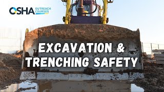 What Are OSHA’s Requirements for Trenching and Excavation Safety | OSHA-Certified Training