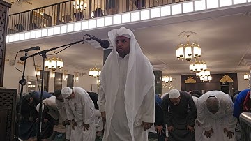 من الليالي الخاشعة  تراويح 23 رمضان  ١٤٤٦ للشيخ محمد عمر قاري .. من سورة المجادلہ والحشر 23MAR2025