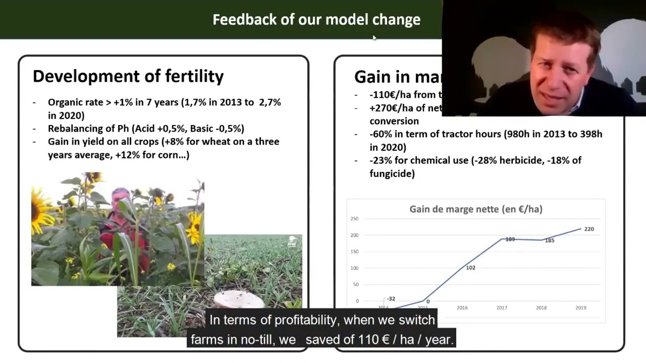 Bilanz aus 10 Jahren Direktsaat, Julien Senez