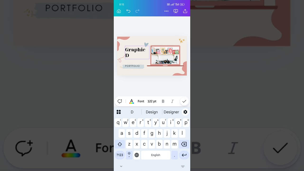 Graphic Design Portfolio | Canva Design